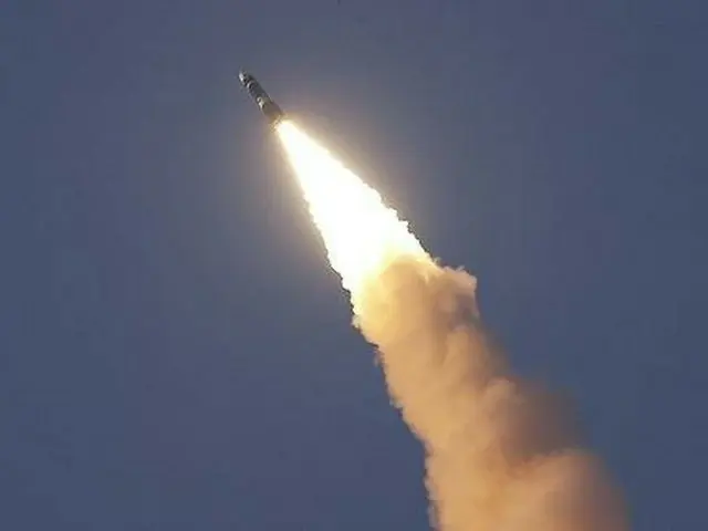北朝鮮が１０月３１日に発射した新型ＩＣＢＭ「火星１９」＝（朝鮮中央通信＝聯合ニュース）