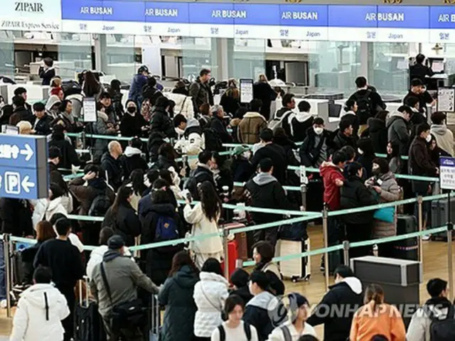 混雑する仁川国際空港（資料写真）＝（聯合ニュース）