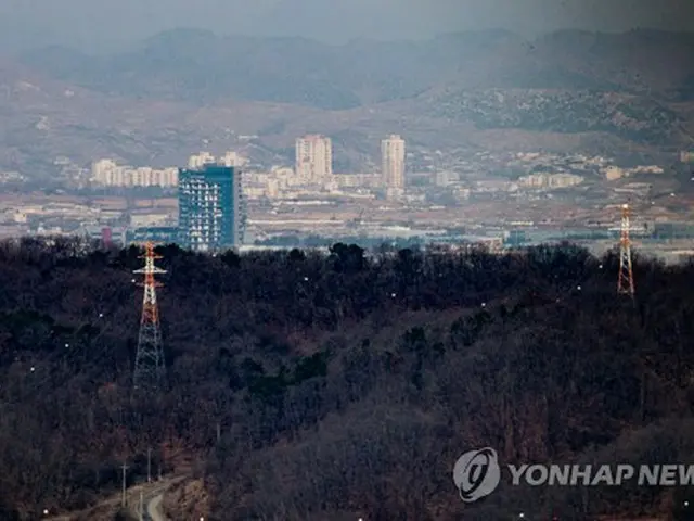 開城工業団地周辺にある送電塔（資料写真）＝（聯合ニュース）