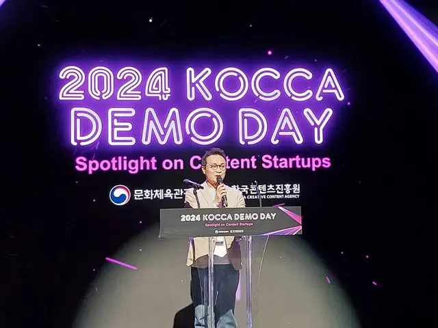あいさつをするKOCCAのユ・ヒョンソク院長職務代行（写真：wowKorea）