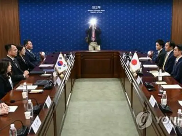 昨年４月、ソウルで開かれた安全保障対話＝（聯合ニュース）
