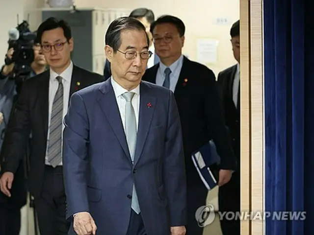韓悳洙・大統領権限代行首相（資料写真）＝（聯合ニュース）