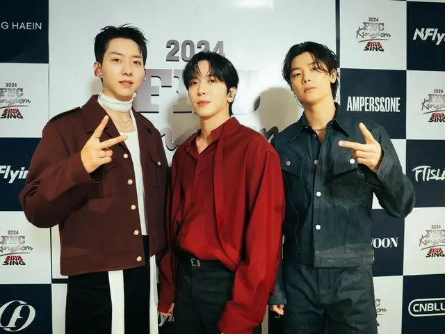 「CNBLUE」、「2024 FNC KINGDOM」を終了してあいさつ
