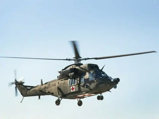 韓国航空宇宙産業が陸軍に納入した「スリオン」の医療輸送用モデル（資料写真）＝（聯合ニュース）