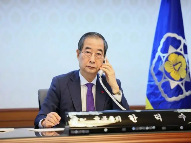 韓悳洙、大統領権限代行兼国務総理