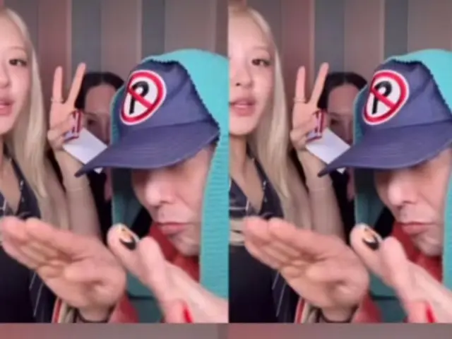 G-DRAGON& ROSE、「APT.」チャレンジ1