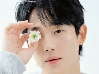 俳優チョン・ヘイン、花を持った“温美男”…「モンムンミ」に胸きゅん！