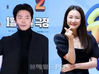 女優チェ・ジウ、俳優クォン・サンウ主演「ヒットマン2」にカメオ出演…「天国の階段」からの“温かい友情”ing