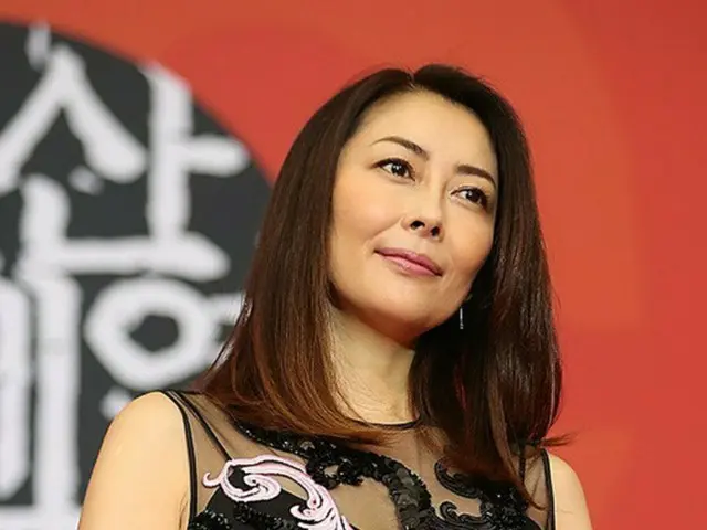 ２０１７年に韓国の映画祭に出席した中山美穂さん＝（聯合ニュース）