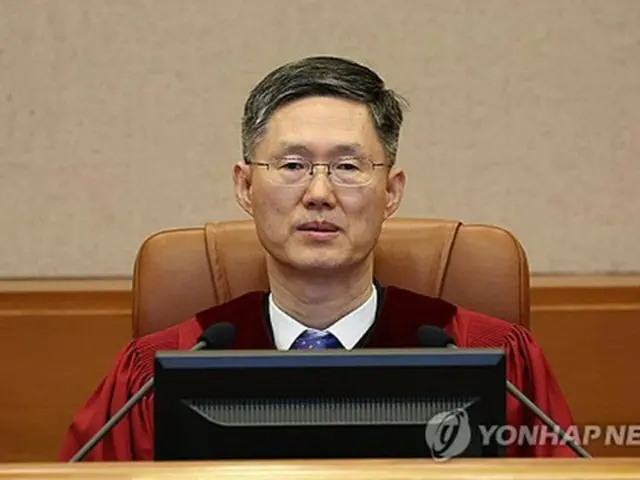 文炯培・憲法裁判所長権限代行＝（聯合ニュース）