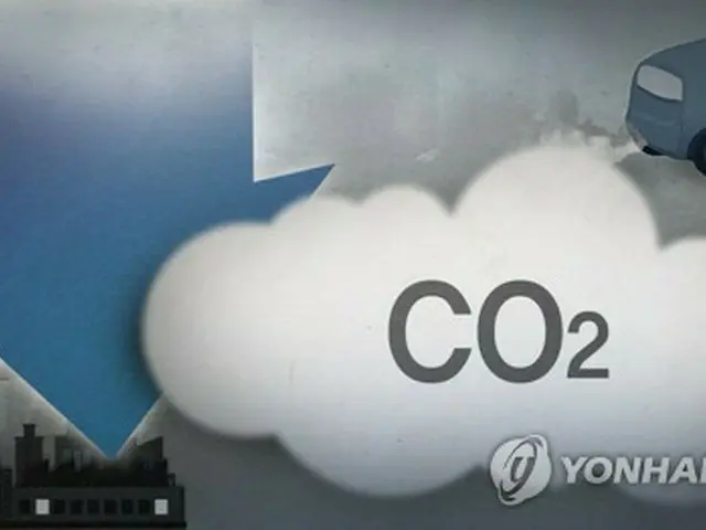 韓国政府は２０３５年までに削減する温室効果ガス排出量の国別削減目標を定め、９月中に国連に提出する方針を決めた（イラスト）＝（聯合ニュース）