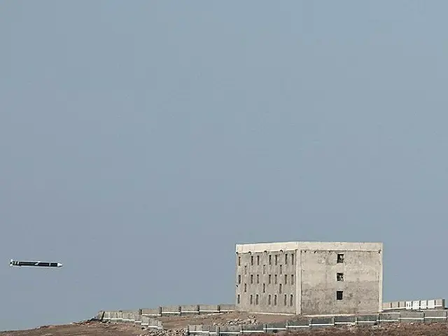 北朝鮮の朝鮮中央通信は２８日、朝鮮半島西側の黄海で２６日に戦略巡航ミサイルの発射訓練をしたと報じた＝（朝鮮中央通信＝聯合ニュース）≪転載・転用禁止≫