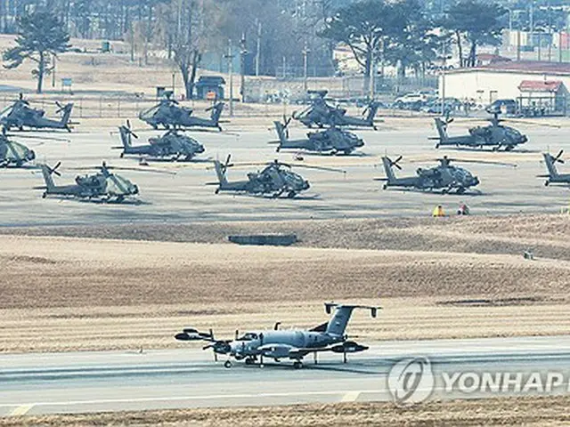 韓米軍当局は１０～２０日に定例合同軍事演習「フリーダムシールド」を実施する＝（聯合ニュース）