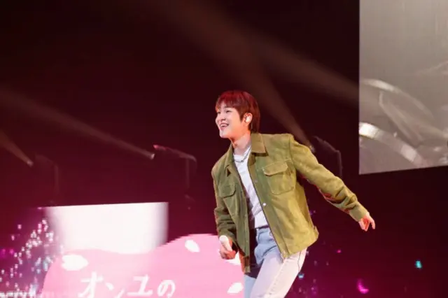 【公演レポ】「SHINee」リーダーのONEW(オンユ)、僕の歌で暖かい春の風を感じてほしいです! スカパー!主催イベント「オンユの春うた」開催2写真クレジット:©スカパー! (写真は昼公演)