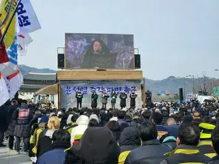 宣告迫る尹大統領弾劾審判　賛否両派の集会平日も続く