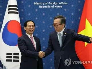韓国「原発・インフラ協力に期待」　ベトナムと電話外相会談