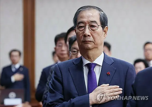 韓国の韓悳洙（ハン・ドクス）首相＝（資料写真）