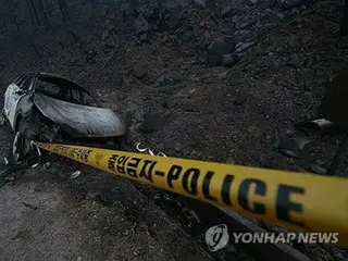 韓国南東部の大規模山火事　１８人死亡