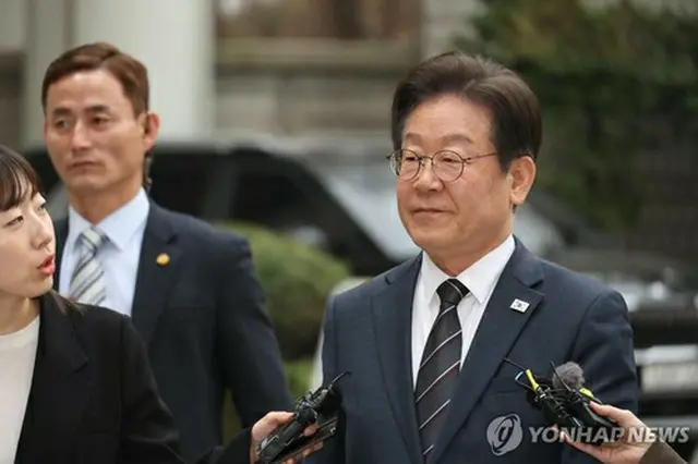 最大野党「共に民主党」の李在明（イ・ジェミョン）代表＝（聯合ニュース）