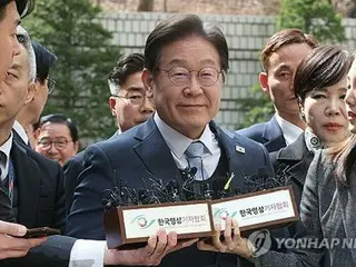 韓国最大野党代表に「逆転無罪」判決　次期大統領選に弾み