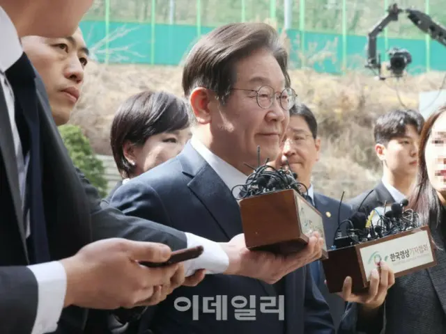 共に民主党の李在明代表（写真＝共同取材団）