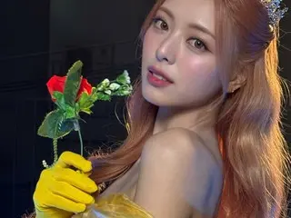 ユナ（ITZY）、スンデ（腸詰め）汁を食べるお姫様とは…ドレスを着て爆食
