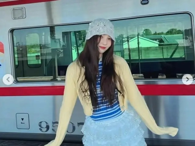 「Red Velvet」ジョイ、終わりのない脚の長さ…春の妖精のようなビジュアル