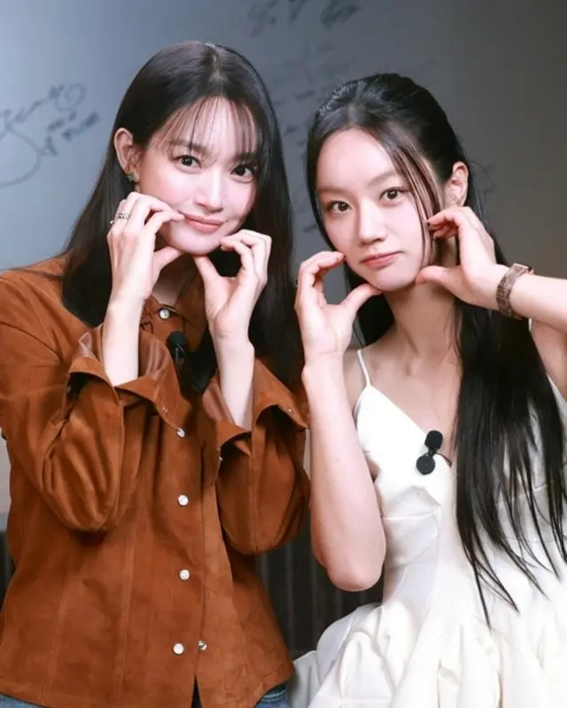 シン・ミナ＆ヘリ（Girl's Day）、美人の隣に美人…ラブリーな人形のビジュアル