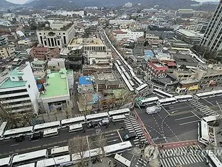尹氏の弾劾審判宣告まで２日　憲法裁の「要塞化」完了＝韓国警察