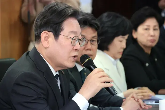 李在明、共に民主党代表