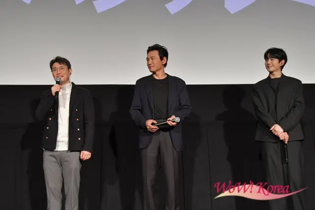 リュ・スンワン監督、ファン・ジョンミン、チョン・ヘイン