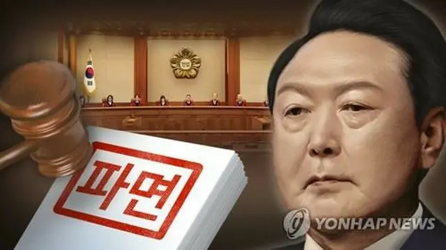 尹前大統領（イラスト）＝（聯合ニュース）