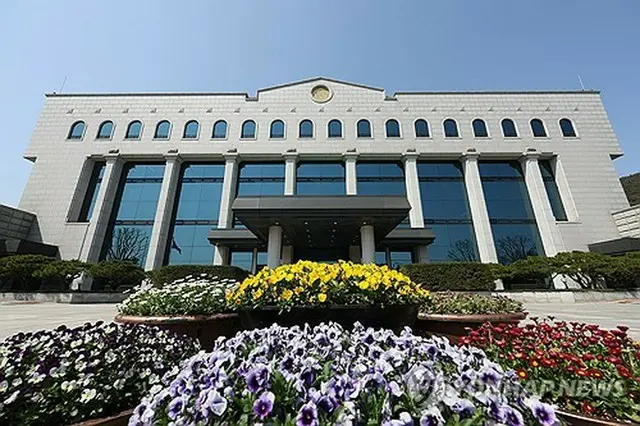 ソウル郊外・果川にある中央選挙管理委員会＝（聯合ニュース）