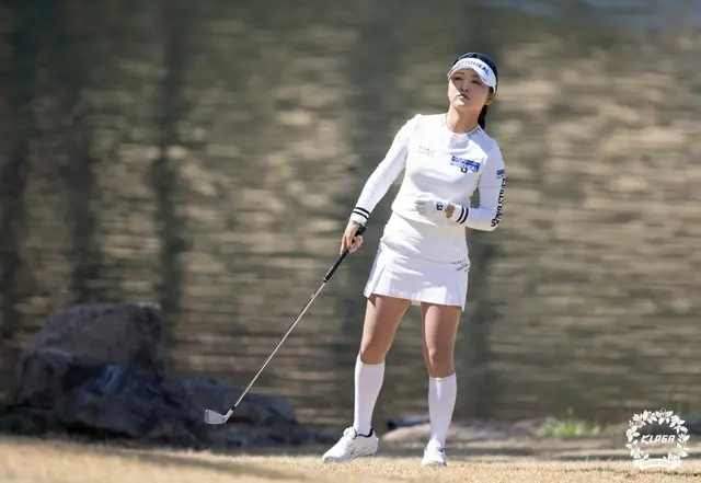 最終日2番ホールでのイ・イェウォン（写真：KLPGA）