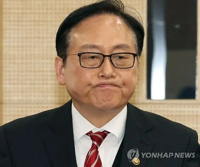 鄭仁教・通商交渉本部長＝（聯合ニュース）