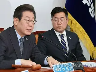 韓国最大野党代表が辞任　大統領選出馬を事実上表明