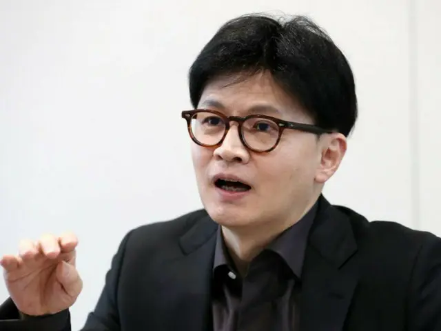 国民の力のハン・ドンフン元代表（イーデイリー＝キムテヒョン記者）