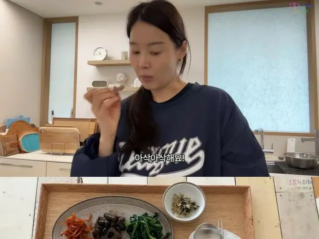 女優ハン・ジヘ、「一日の中で唯一家族全員が一緒の食卓」…検事の夫が一番好きなおかずレシピ公開