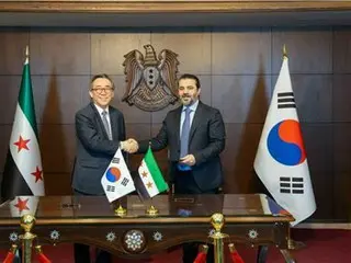 韓国　シリアと国交樹立