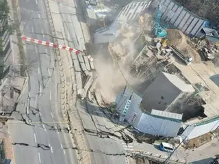 鉄道工事現場で崩壊事故　作業員２人と連絡取れず＝韓国・光明市