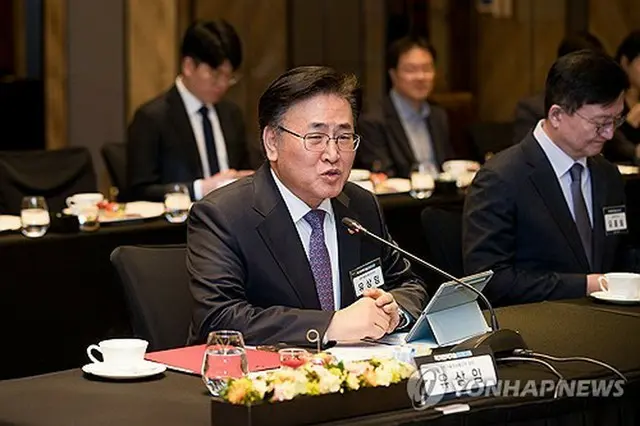 劉相任長官（科学技術情報通信部提供）＝（聯合ニュース）≪転載・転用禁止≫