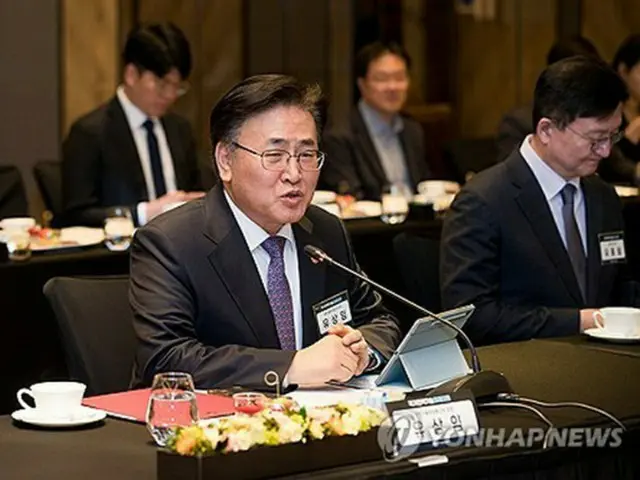 劉相任長官（科学技術情報通信部提供）＝（聯合ニュース）≪転載・転用禁止≫