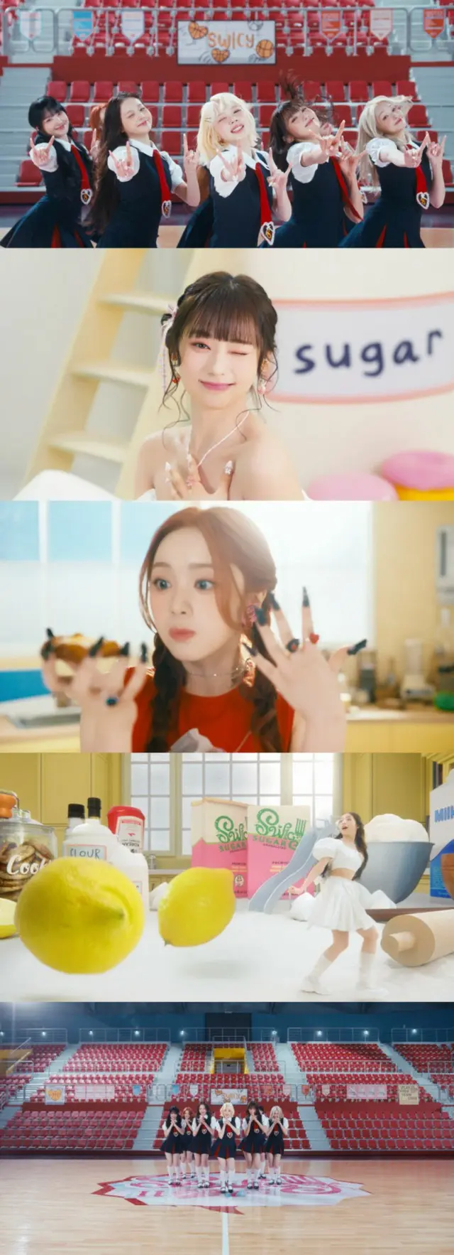 「UNIS」、中毒性が半端ない…新曲「SWICY」