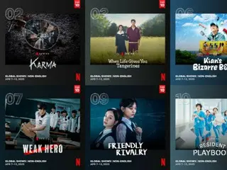 Netflixを席巻するK-コンテンツ...非英語TV部門で6作品がTOP10入り