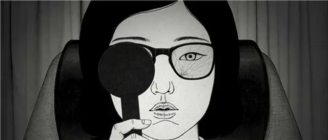 アニメーション映画「眼鏡」（原題）のワンシーン（フランス映画批評家協会ホームページより）＝（聯合ニュース）≪転載・転用禁止≫