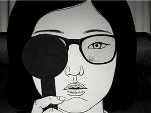 アニメーション映画「眼鏡」（原題）のワンシーン（フランス映画批評家協会ホームページより）＝（聯合ニュース）≪転載・転用禁止≫
