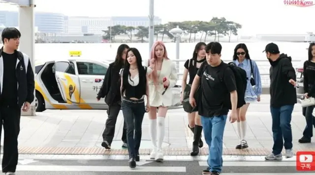 【空港ファッション映像レポ】「BABYMONSTER」、大勢のファンに見送られて福岡に向けて出発