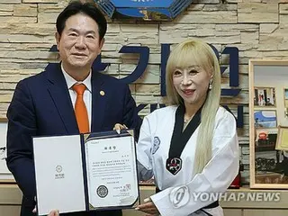 ソプラノ歌手スミ・ジョー　テコンドー団体の広報大使に