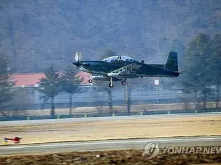 韓国空軍航空機から機関銃など落下　民間被害はなく