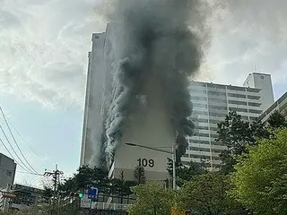 ソウルのマンションで放火　容疑者は遺書残し現場で焼死＝住民トラブルか